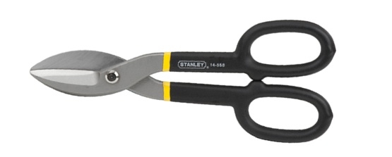 Stanley MaxSteel All Purpose Snips Straight Pattern (14-558)