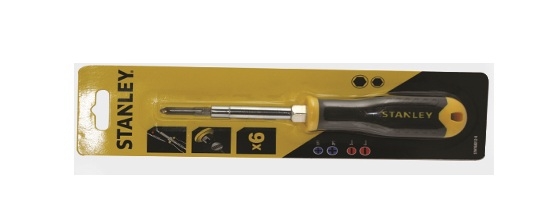 Stanley 6 Way Screwdriver (68-012)