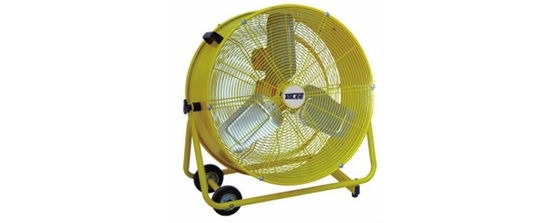 Tailee Drum Fan - HVF-60 YLW