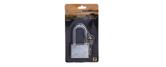 Powerhouse Padlock Long Shackle (50mm)