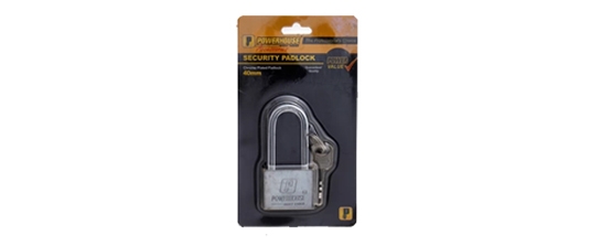 Powerhouse Padlock Long Shackle (40mm)